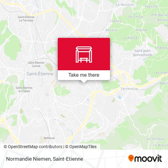 Normandie Niemen map
