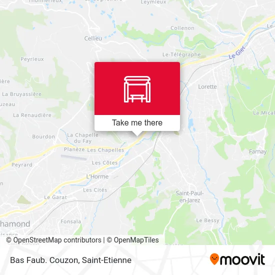 Bas Faub. Couzon map