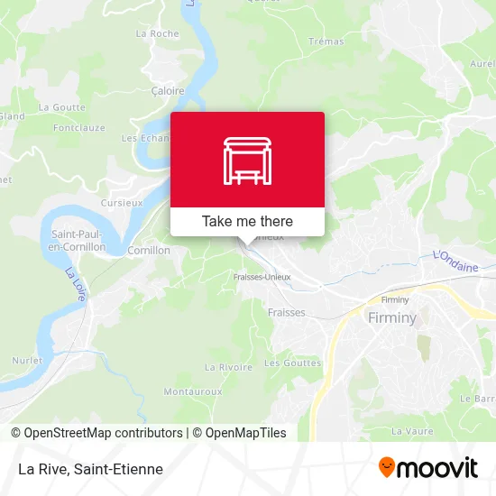 La Rive map