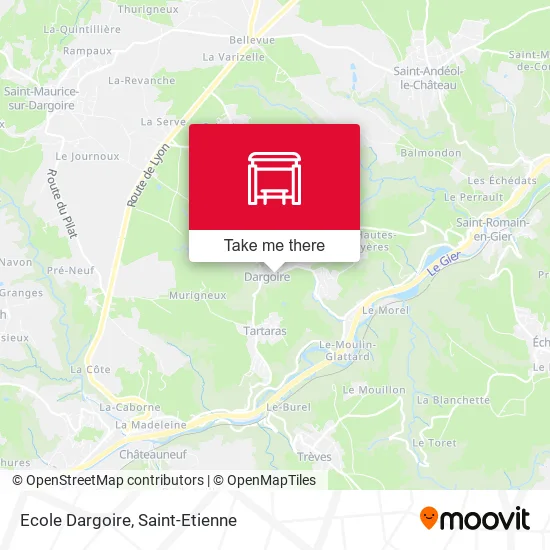 Ecole Dargoire map