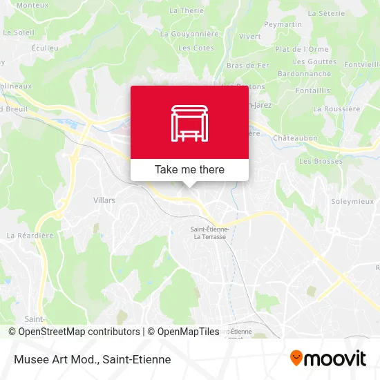 Musee Art Mod. map