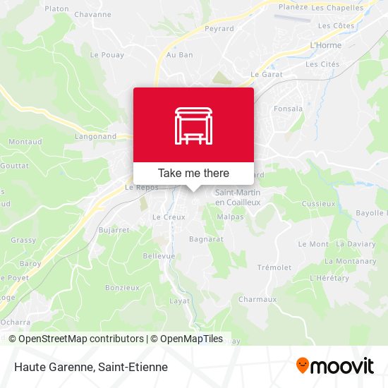Haute Garenne map