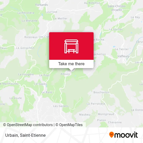 Urbain map