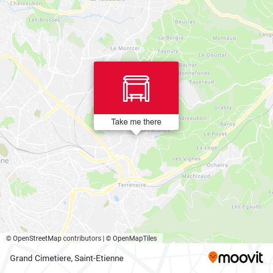 Grand Cimetiere map