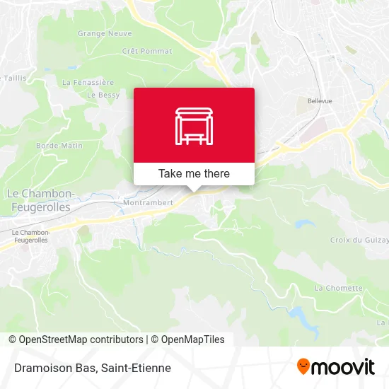 Dramoison Bas map