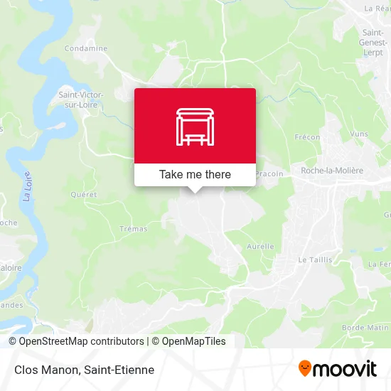 Clos Manon map