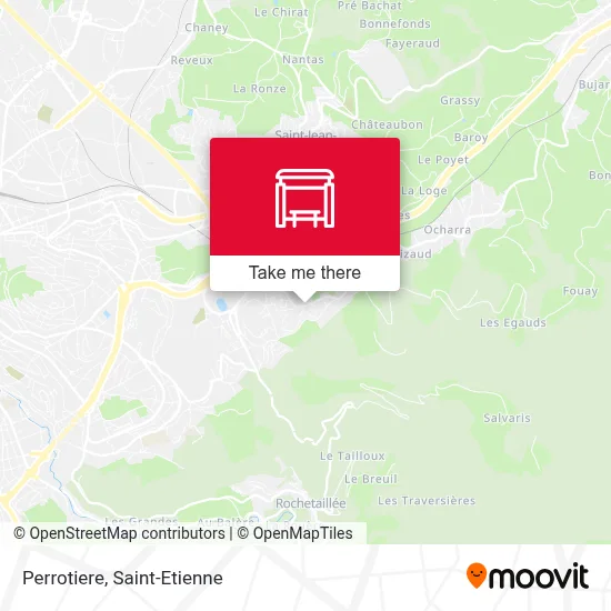 Perrotiere map