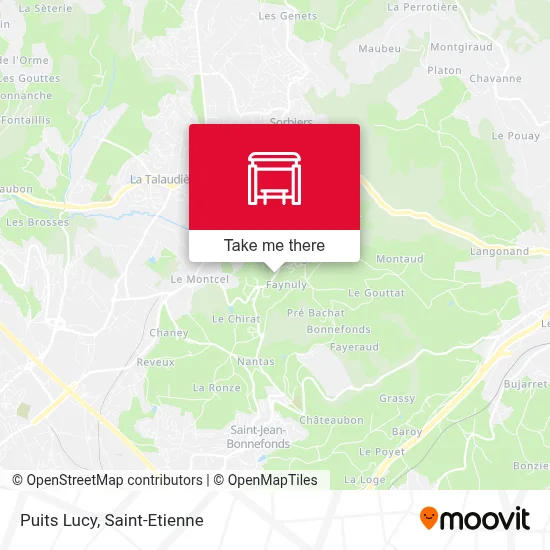 Puits Lucy map