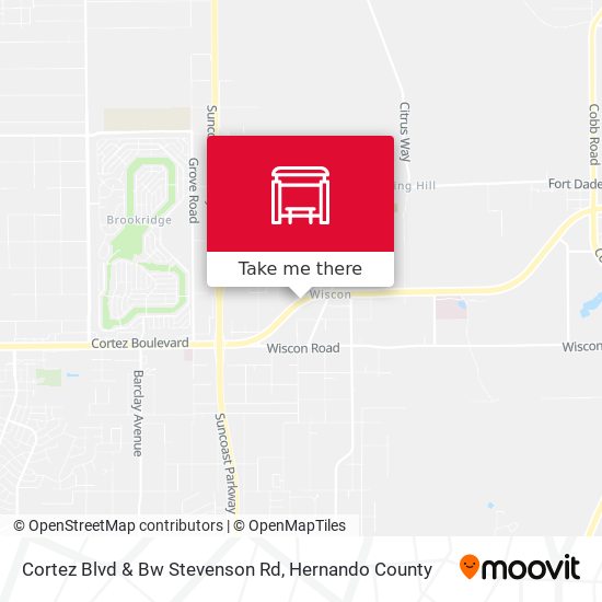 Cortez Blvd & Bw Stevenson Rd map