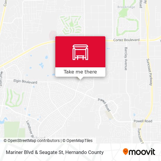 Mapa de Mariner  Blvd  & Seagate St