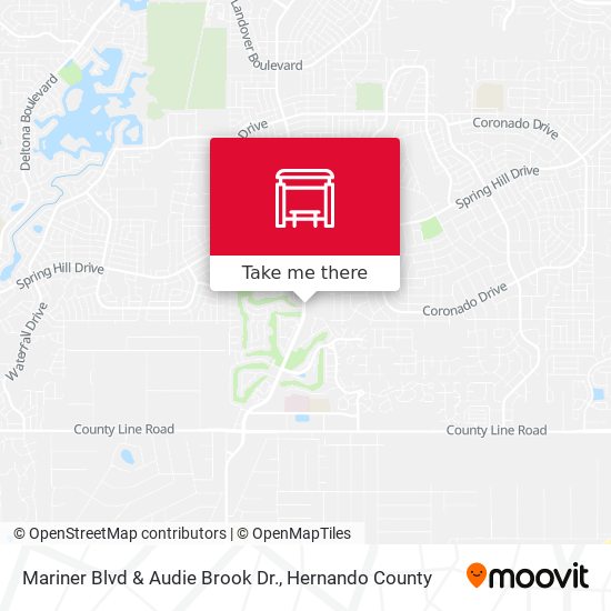 Mariner Blvd  & Audie Brook Dr. map