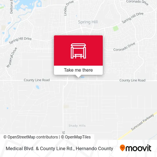 Medical Blvd. & County Line Rd. map