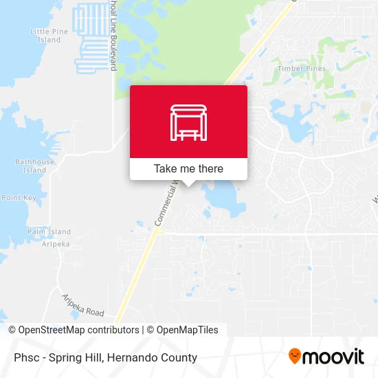 Phsc - Spring Hill map