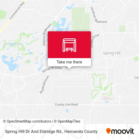 Mapa de Spring Hill Dr And Eldridge Rd.