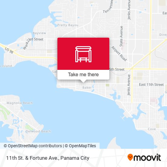 11th St. & Fortune Ave. map