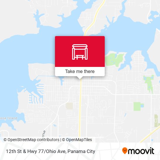 Mapa de 12th St & Hwy 77/Ohio Ave