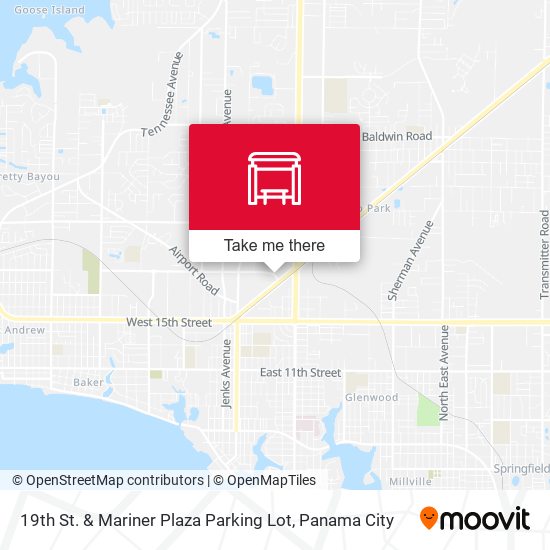 Mapa de 19th St. & Mariner Plaza Parking Lot