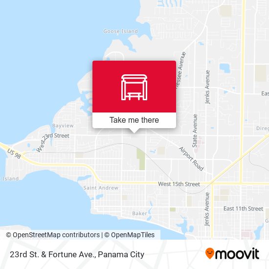 23rd St. & Fortune Ave. map