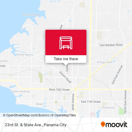 Mapa de 23rd St. & State Ave.