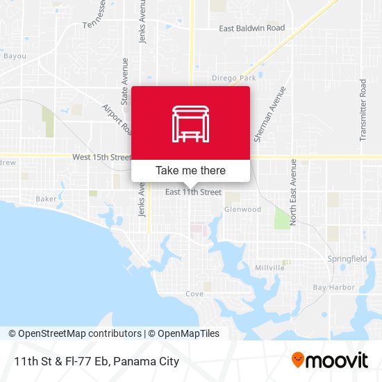 Mapa de 11th St & Fl-77 Eb