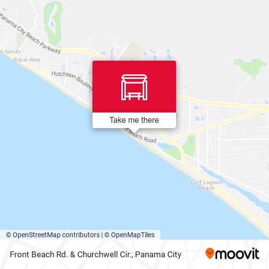 Mapa de Front Beach Rd. & Churchwell Cir.