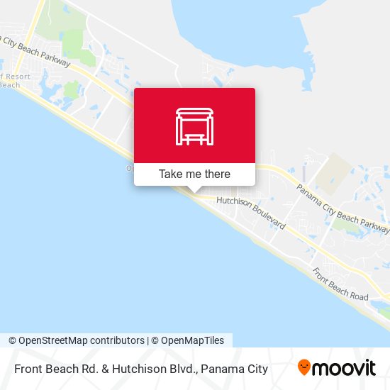 Front Beach Rd. & Hutchison Blvd. map