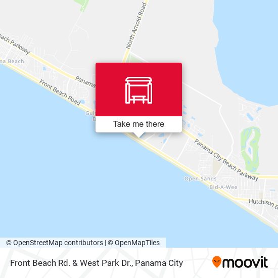 Front Beach Rd. & West Park Dr. map