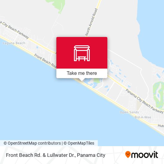 Mapa de Front Beach Rd. & Lullwater Dr.