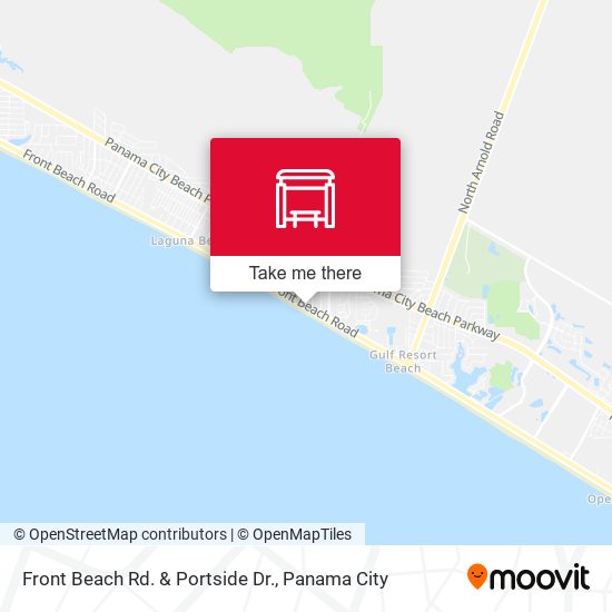Front Beach Rd. & Portside Dr. map