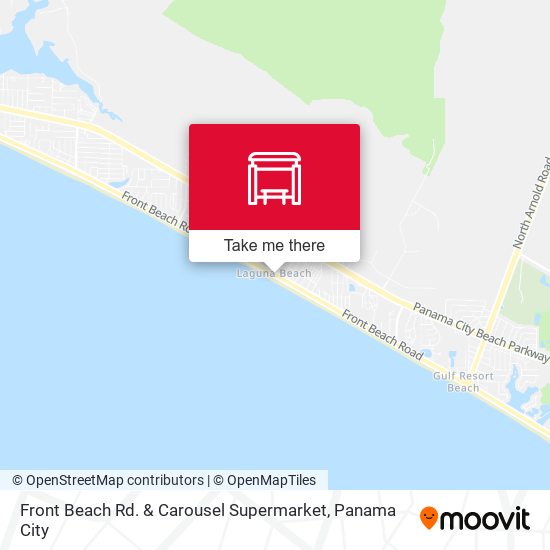 Mapa de Front Beach Rd. & Carousel Supermarket