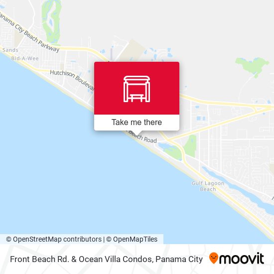Mapa de Front Beach Rd. & Ocean Villa Condos