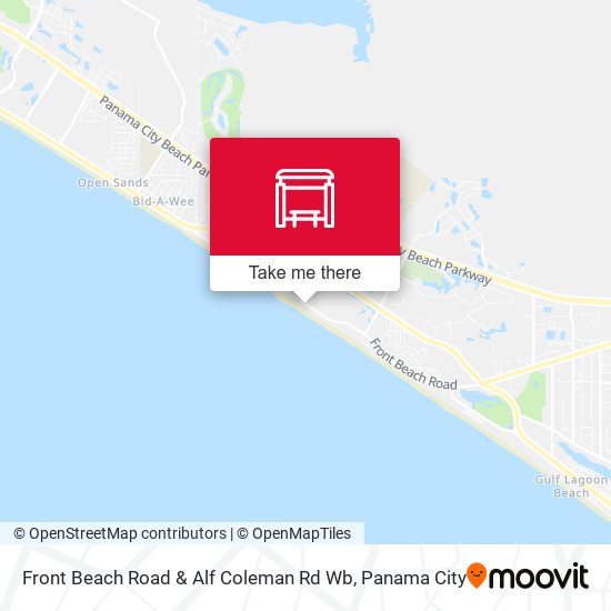 Mapa de Front Beach Road & Alf Coleman Rd Wb