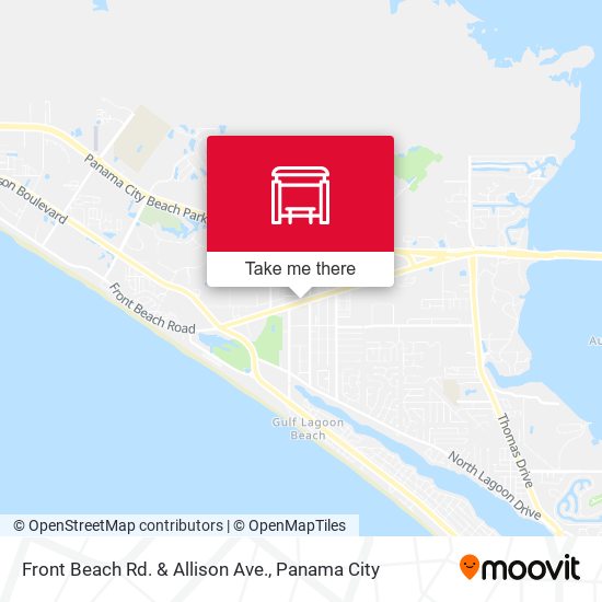Mapa de Front Beach Rd. & Allison Ave.