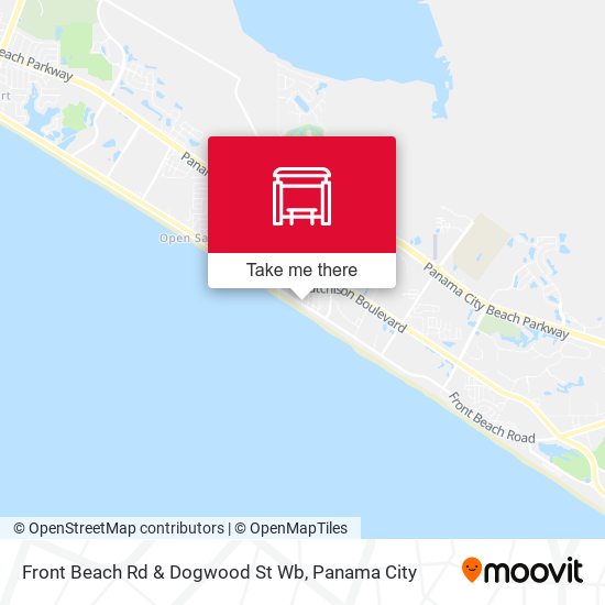 Mapa de Front Beach Rd & Dogwood St Wb