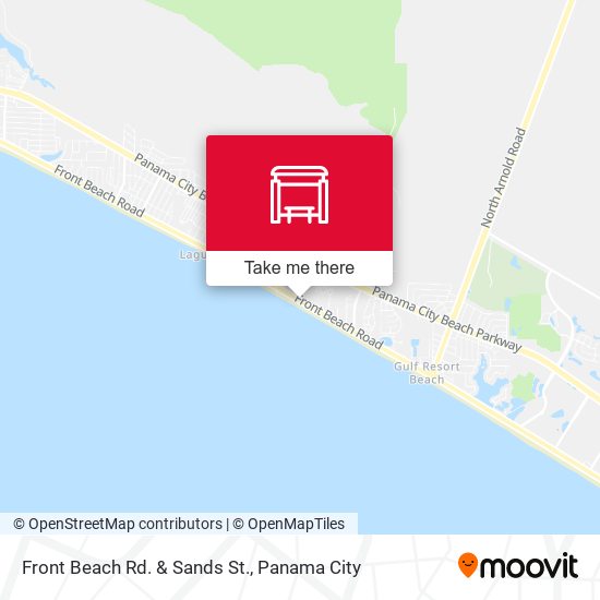 Front Beach Rd. & Sands St. map