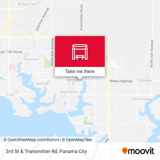 Mapa de 3rd St & Transmitter Rd