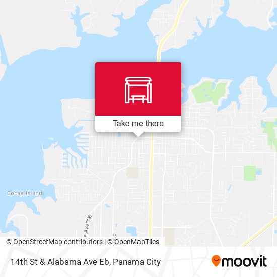 Mapa de 14th St & Alabama Ave Eb