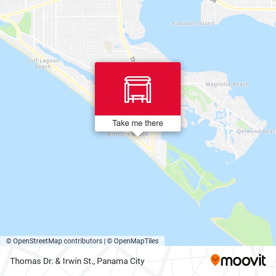 Mapa de Thomas Dr. & Irwin St.