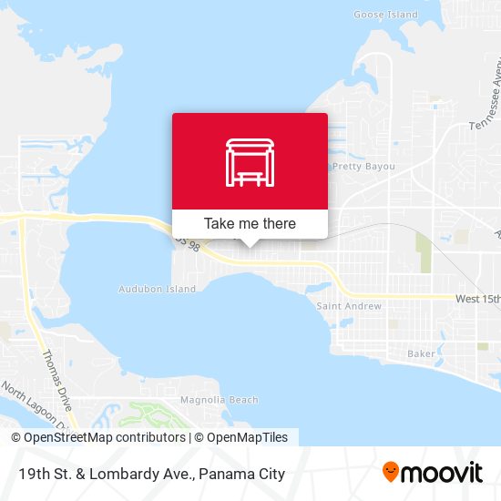Mapa de 19th St. & Lombardy Ave.