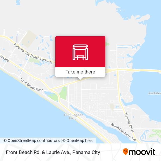 Front Beach Rd. & Laurie Ave. map