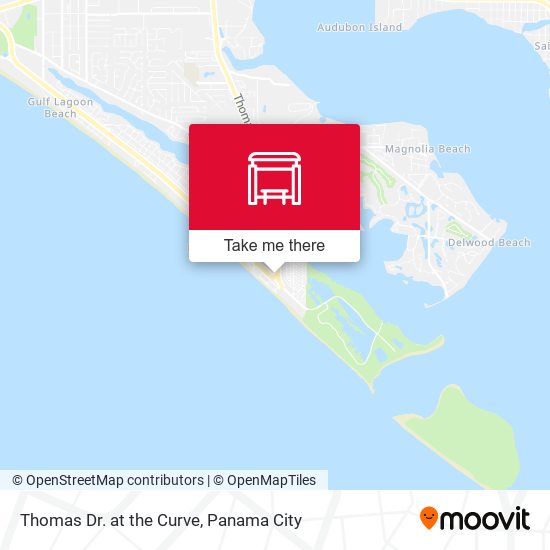 Mapa de Thomas Dr. at the Curve