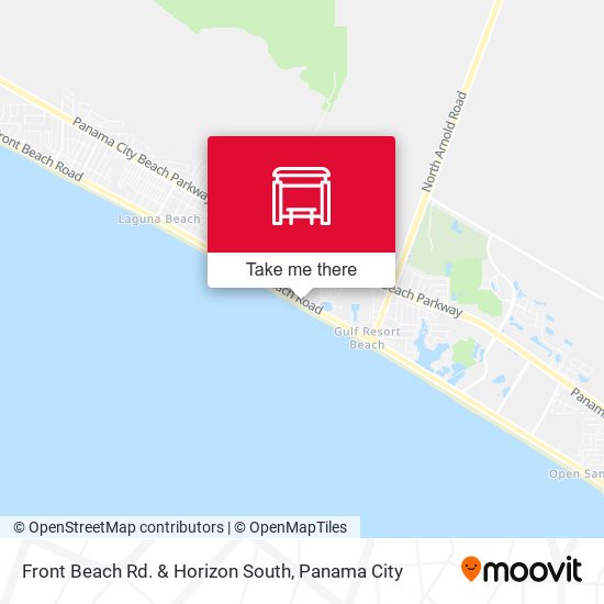Front Beach Rd. & Horizon South map