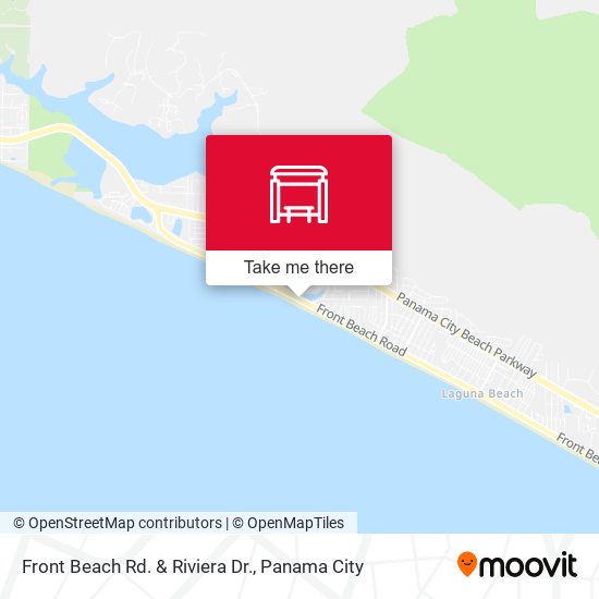 Front Beach Rd. & Riviera Dr. map