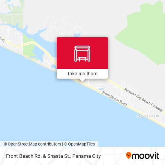 Mapa de Front Beach Rd. & Shasta St.