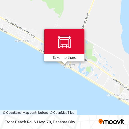 Front Beach Rd. & Hwy. 79 map