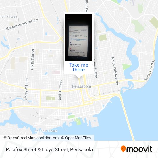 Mapa de Palafox Street & Lloyd Street