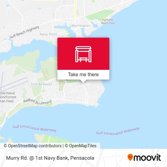 Murry Rd. @ 1st Navy Bank map