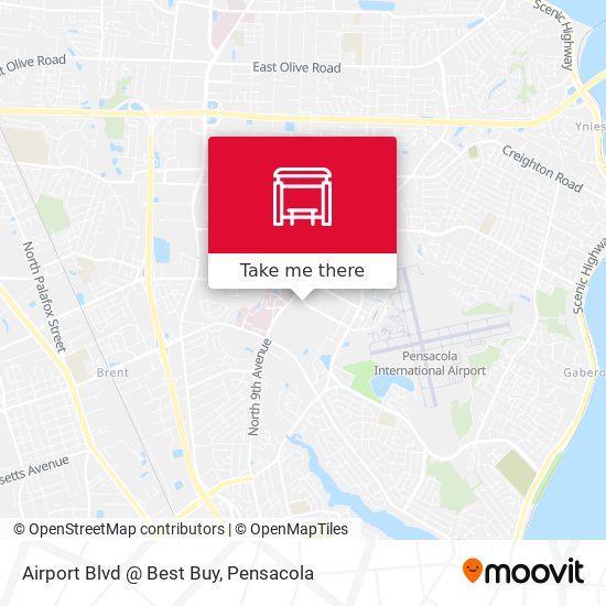 Airport Blvd @ Best Buy map