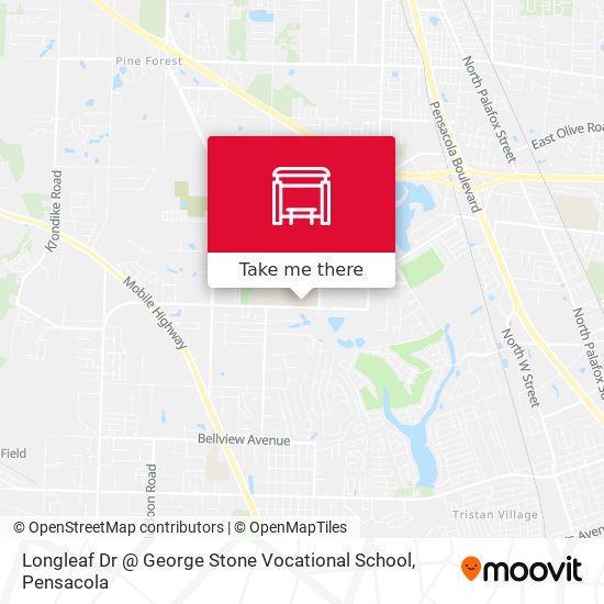 Mapa de Longleaf Dr @ George Stone Vocational School