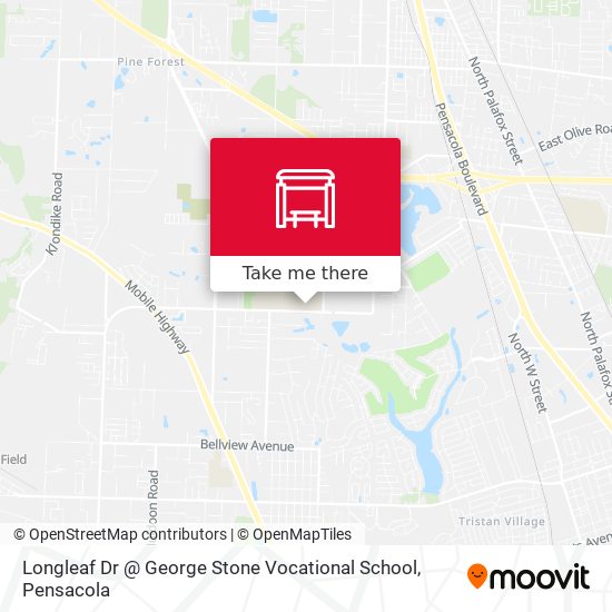 Longleaf Dr @ George Stone Vocational School map